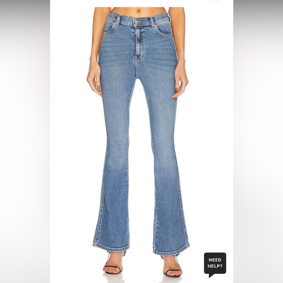 Revolve Dr. Denim Moxy Flare Jeans - Picture 1 of 5